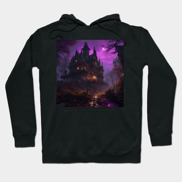 Dark Fantasy art Hoodie by IOANNISSKEVAS